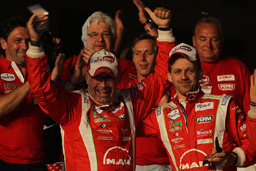 Rene Kuipers podium Dakar